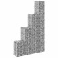 vidaXL Συρματοκιβώτια-Γλάστρες Υπ. 4τεμ 30x30x50/100/150/200εκ Σιδερ.
