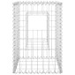 vidaXL Συρματοκιβώτια Στύλοι 2 τεμ. 40 x 40 x 60 εκ. Σιδερένιοι