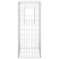 vidaXL Συρματοκιβώτια Στύλοι 2 τεμ. 40 x 40 x 100 εκ. Σιδερένιοι