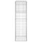 vidaXL Συρματοκιβώτιο Στύλος 40 x 40 x 140 εκ. Σιδερένιο