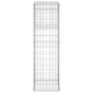vidaXL Συρματοκιβώτια Στύλοι 2 τεμ. 40 x 40 x 140 εκ. Σιδερένιοι