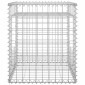 vidaXL Συρματοκιβώτιο Στύλος 50 x 50 x 60 εκ. Σιδερένιο