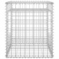 vidaXL Συρματοκιβώτια Στύλοι 2 τεμ. 50 x 50 x 60 εκ. Σιδερένιοι