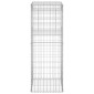 vidaXL  Συρματοκιβώτιο Στύλος 50 x 50 x 140 εκ. Σιδερένιο
