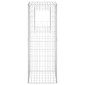 vidaXL Συρματοκιβώτια Στύλοι 2 τεμ. 50 x 50 x 140 εκ. Σιδερένιοι