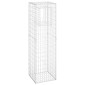 vidaXL  Συρματοκιβώτιο Στύλος 50 x 50 x 180 εκ. Σιδερένιο
