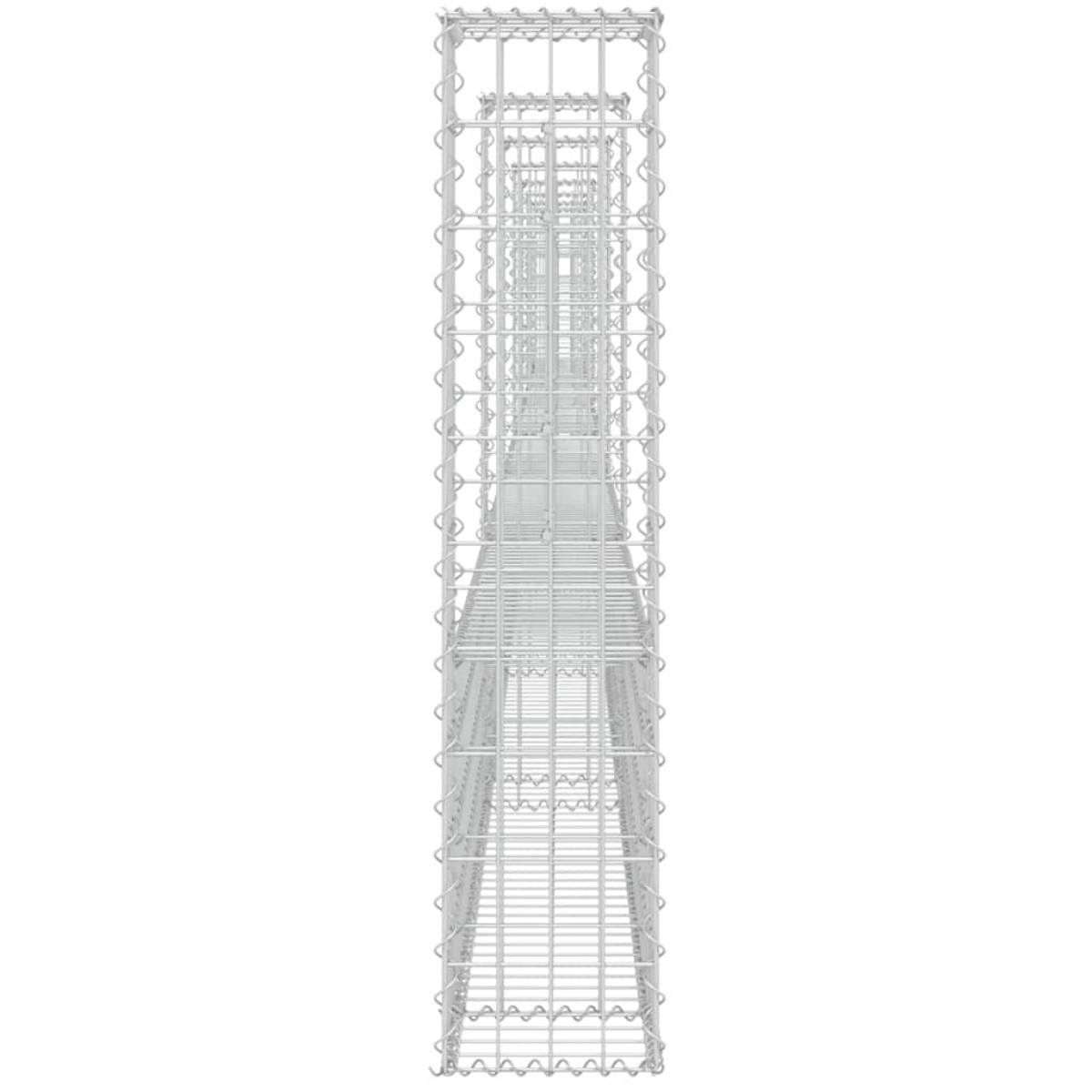 vidaXL Συρματοκιβώτια Στύλοι σε U Σχήμα 8 τεμ. 860x20x100 εκ Σιδερένια