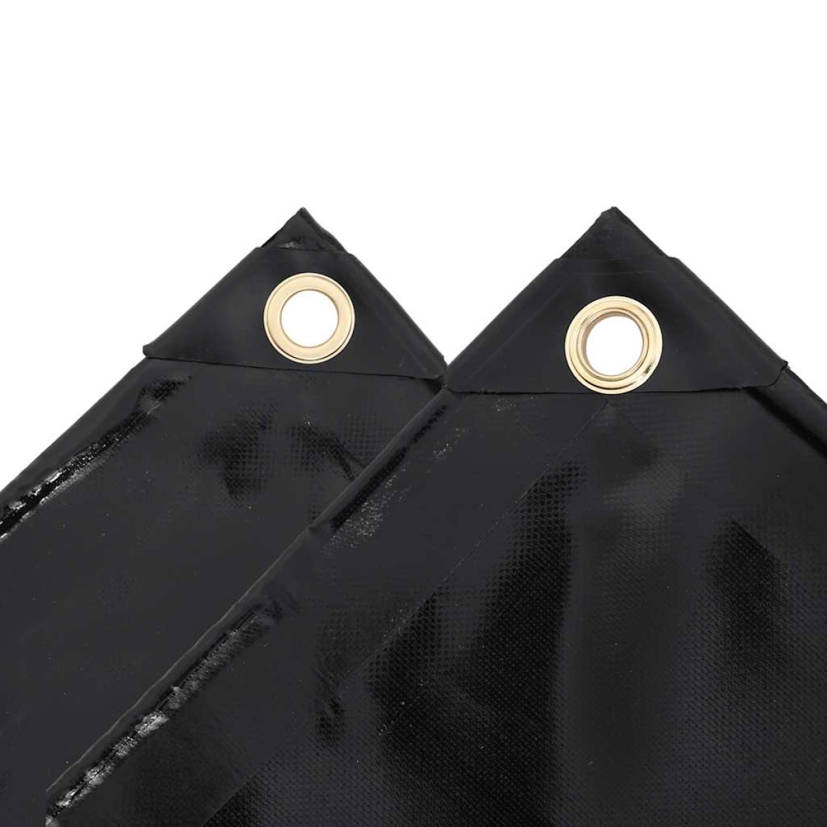 vidaXL Μουσαμάς Μαύρος 650 γρ./μ.² 3,5 x 2,5 μ.