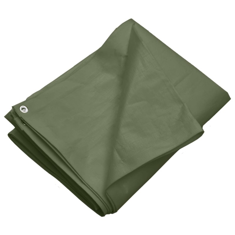 vidaXL Μουσαμάς Πράσινος 260 γρ./μ.² 4x8 μ. από HDPE