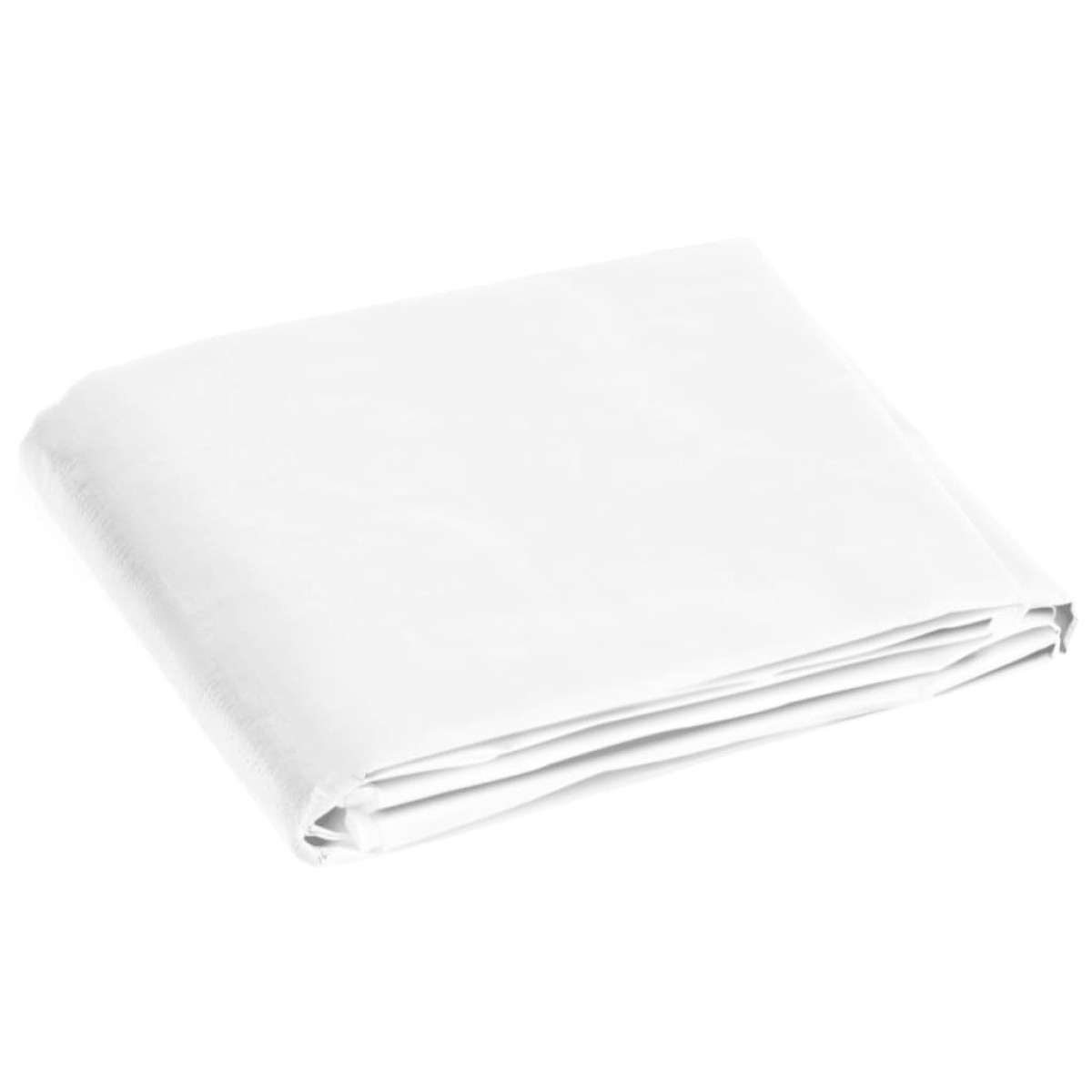 vidaXL Μουσαμάς Λευκός 180 γρ./μ.² 3 x 4 μ. από HDPE