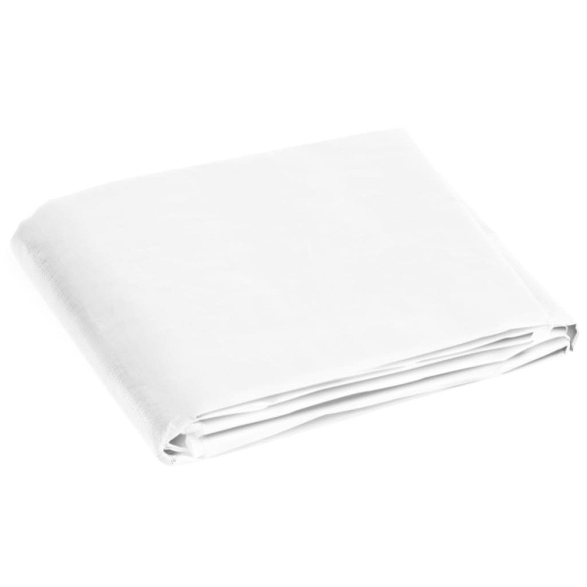 vidaXL Μουσαμάς Λευκός 180 γρ./μ.² 8x12 μ. από HDPE