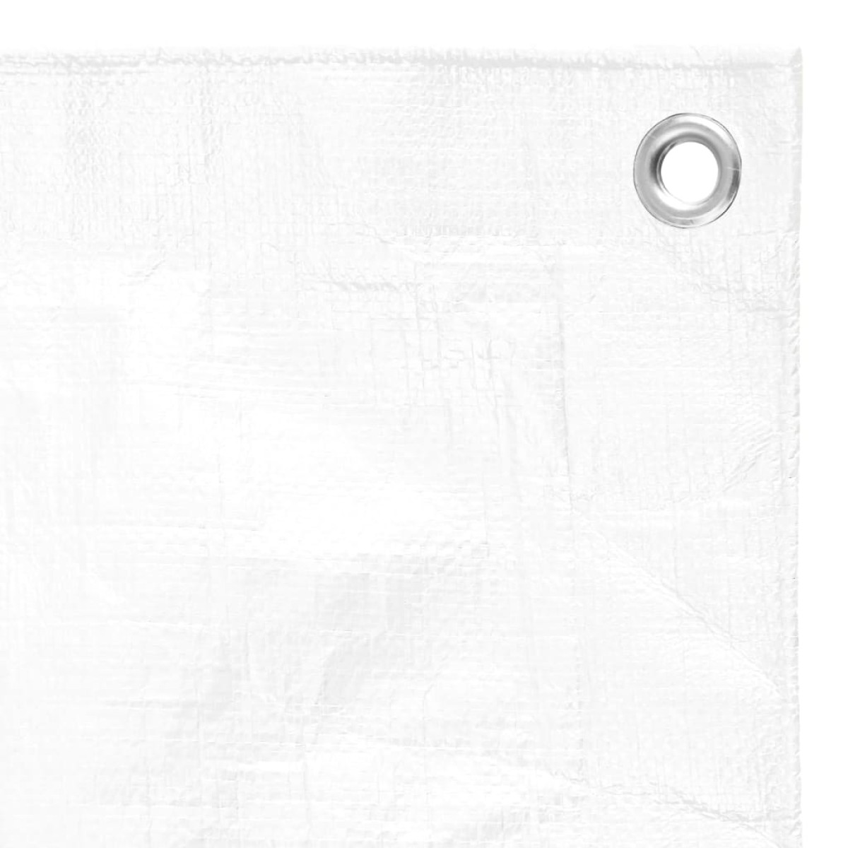 vidaXL Μουσαμάς Λευκός 180 γρ./μ.² 8x12 μ. από HDPE