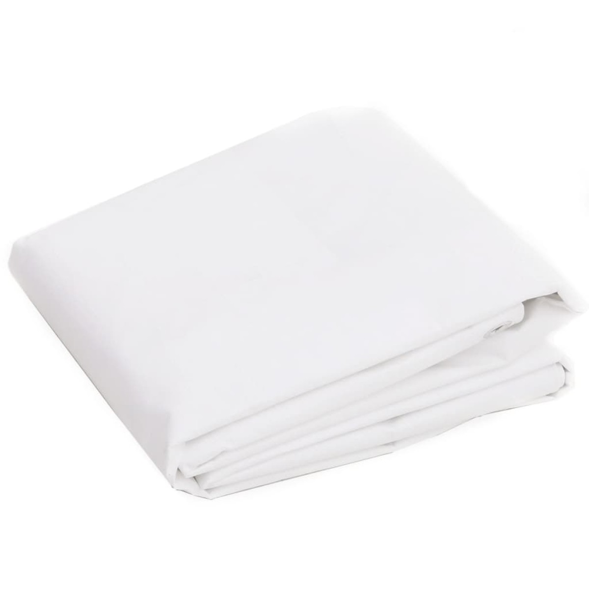 vidaXL Μουσαμάς Λευκός 260 γρ./μ.² 6x10 μ. από HDPE