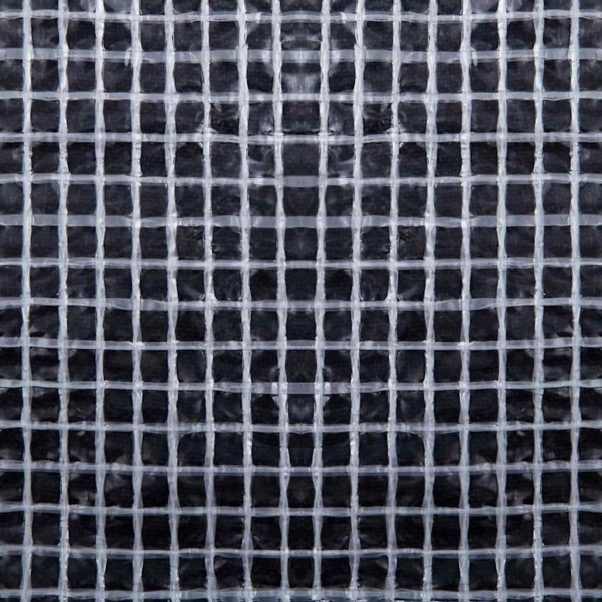 vidaXL Μουσαμάς με Ύφανση Leno Λευκός 6x8 μ. 140 γρ./μ²