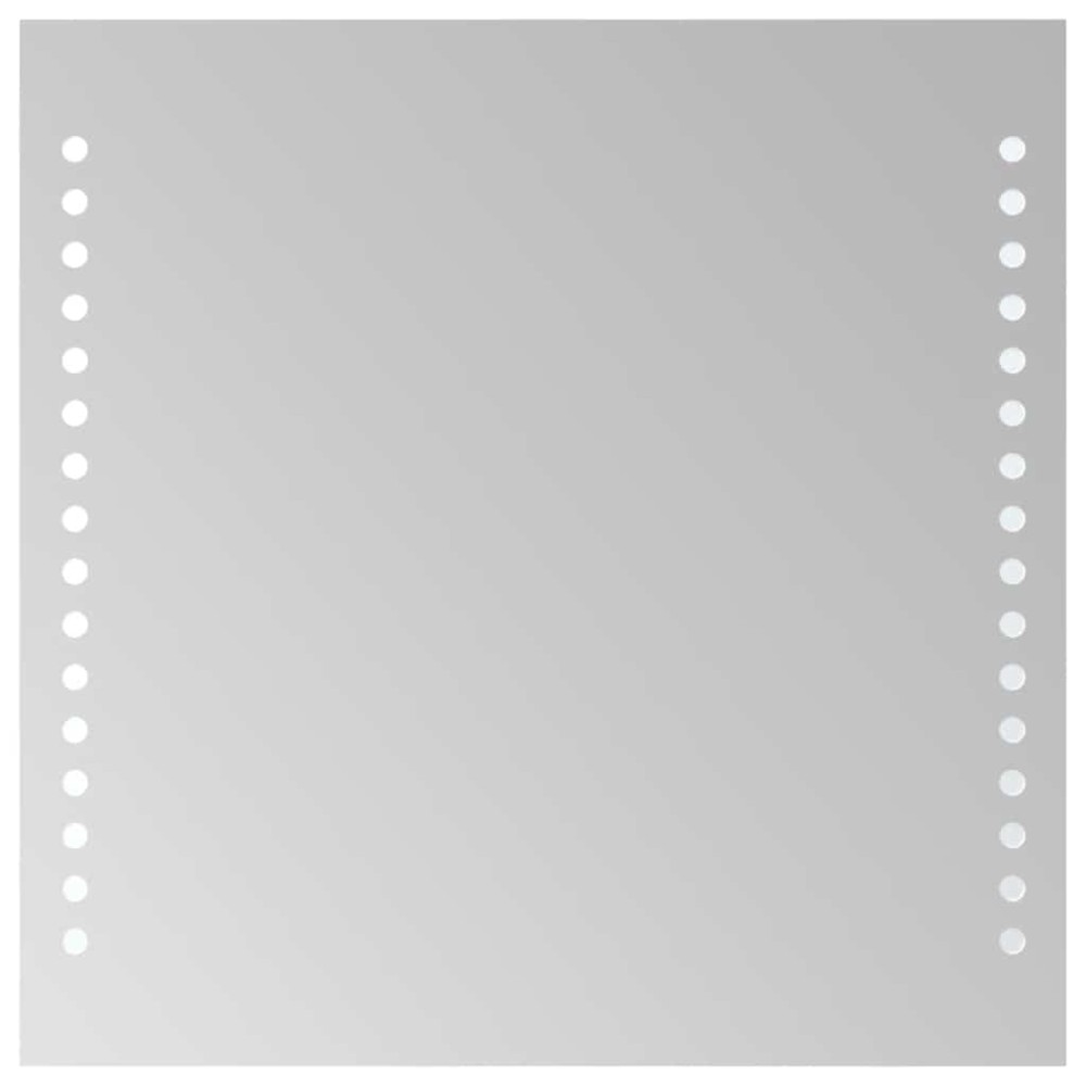 vidaXL Καθρέφτης Μπάνιου με LED 30x30 εκ.
