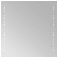 vidaXL Καθρέφτης Μπάνιου με LED 50x50 εκ.