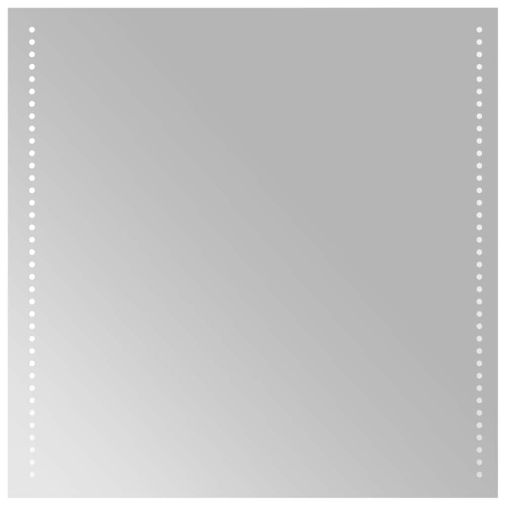 vidaXL Καθρέφτης Μπάνιου με LED 60x60 εκ.