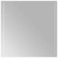 vidaXL Καθρέφτης Μπάνιου με LED 60x60 εκ.