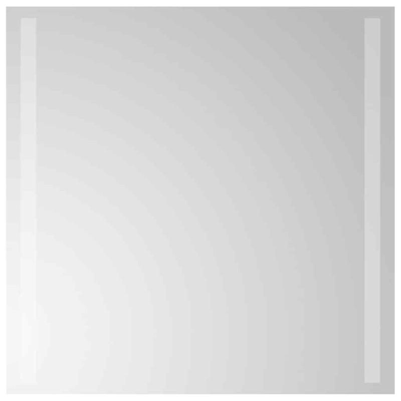 vidaXL Καθρέφτης Μπάνιου με LED 50x50 εκ.