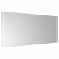 vidaXL Καθρέφτης Μπάνιου με LED 90x40 εκ.