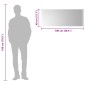vidaXL Καθρέφτης Μπάνιου με LED 100x40 εκ.