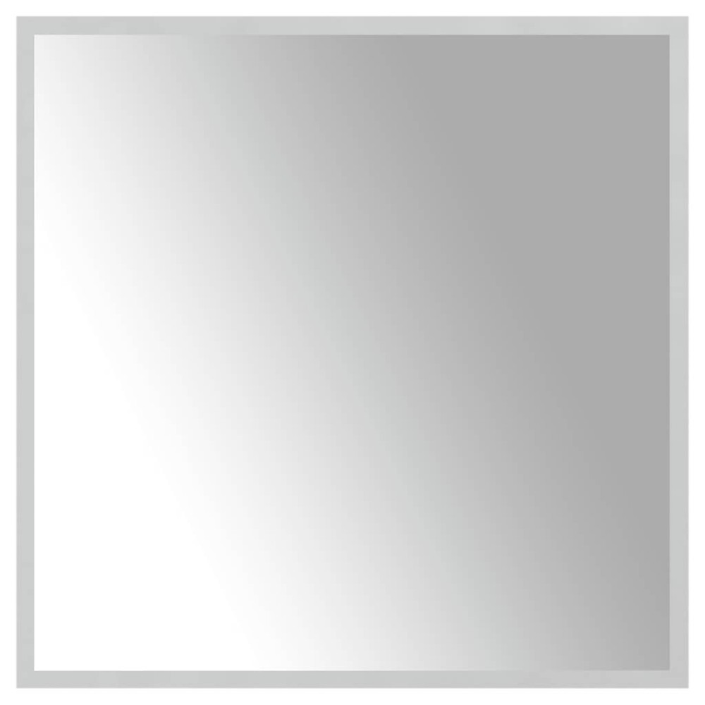 vidaXL Καθρέφτης Μπάνιου με LED 60x60 εκ.