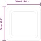 vidaXL Καθρέφτης Μπάνιου με LED 50x50 εκ.