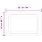 vidaXL Καθρέφτης Μπάνιου με LED 60x40 εκ.