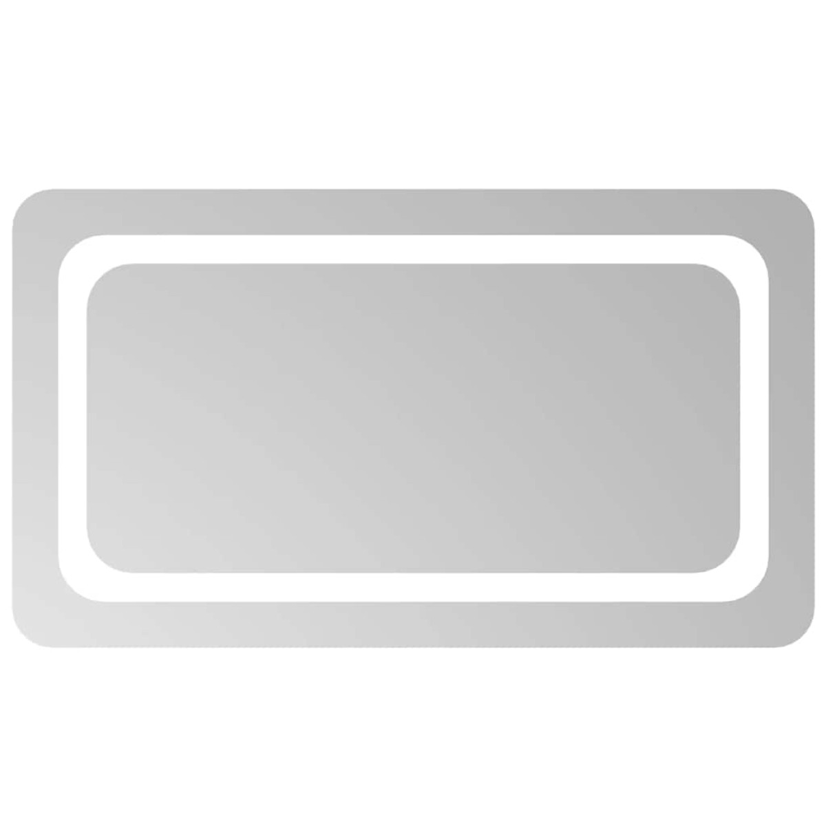 vidaXL Καθρέφτης Μπάνιου με LED 70x40 εκ.