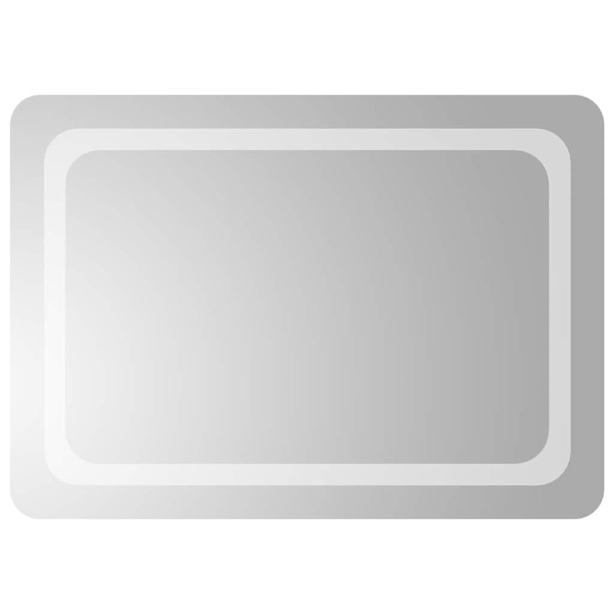 vidaXL Καθρέφτης Μπάνιου με LED 70x50 εκ.