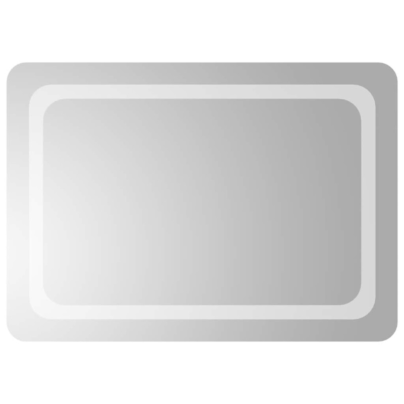 vidaXL Καθρέφτης Μπάνιου με LED 70x50 εκ.
