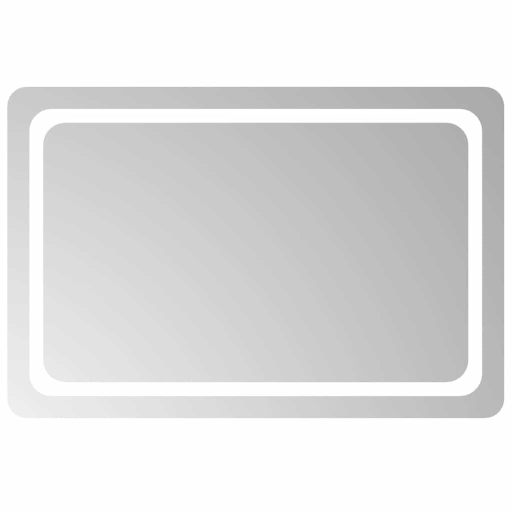 vidaXL Καθρέφτης Μπάνιου με LED 90x60 εκ.