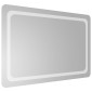 vidaXL Καθρέφτης Μπάνιου με LED 90x60 εκ.
