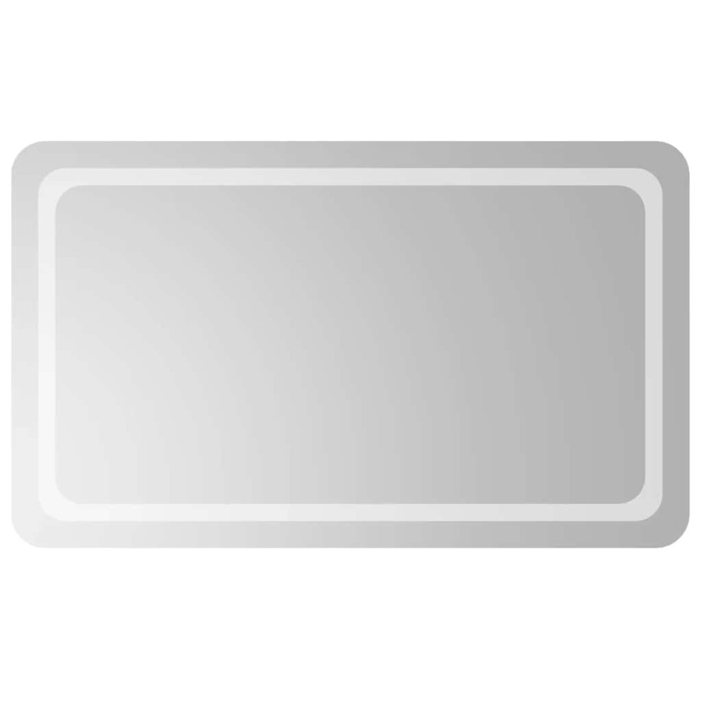 vidaXL Καθρέφτης Μπάνιου με LED 100x60 εκ.