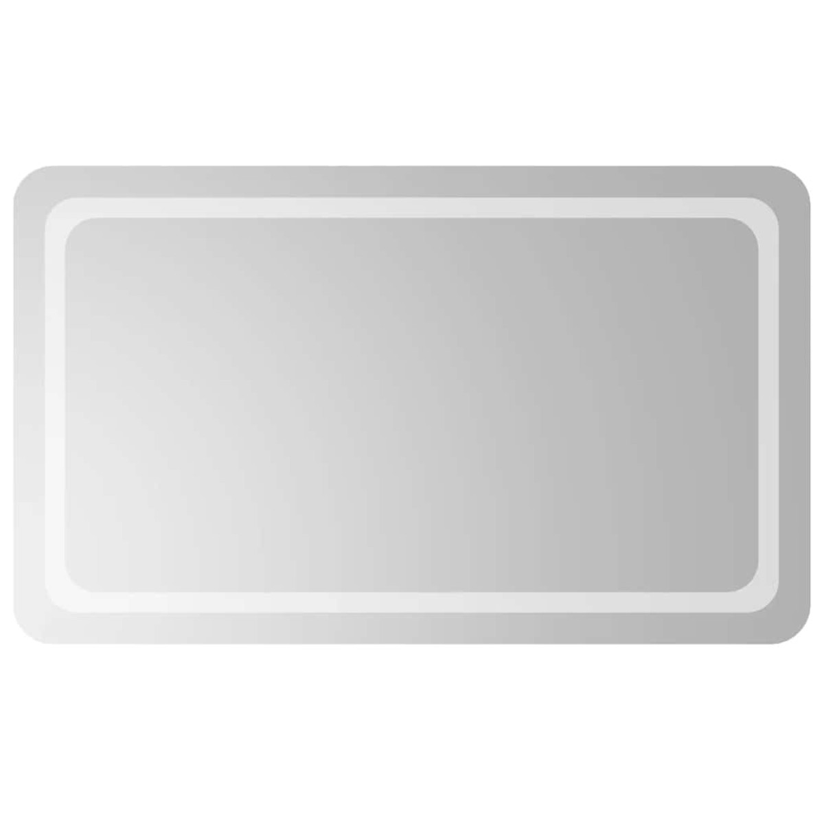 vidaXL Καθρέφτης Μπάνιου με LED 100x60 εκ.