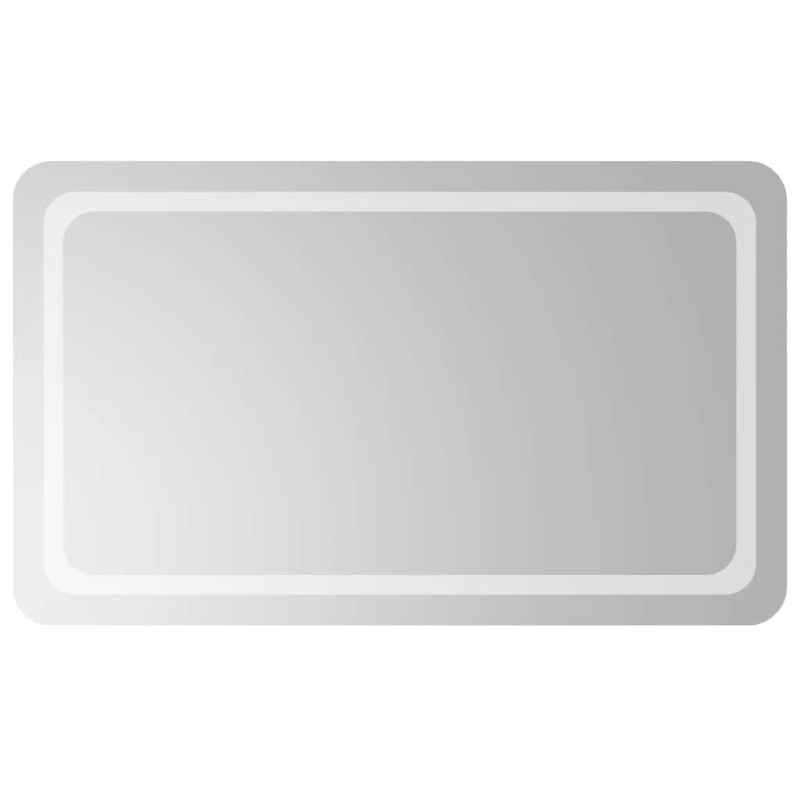 vidaXL Καθρέφτης Μπάνιου με LED 100x60 εκ.