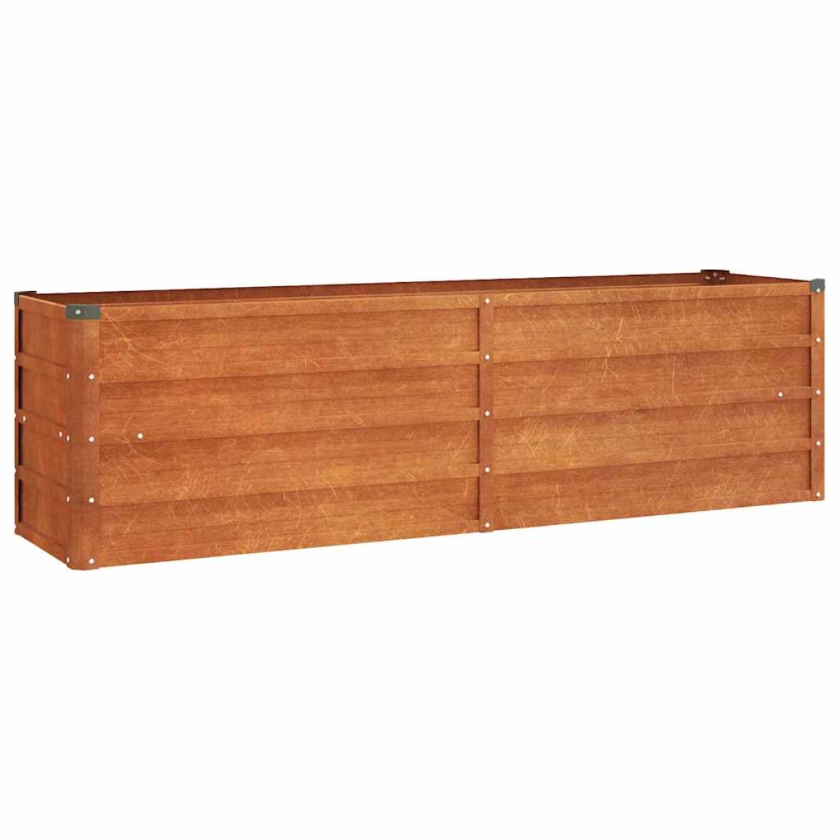 vidaXL Ζαρντινιέρα Σκουριασμένο 160x40x45 εκ. Ατσάλι Σκληρυθέν Αέρα