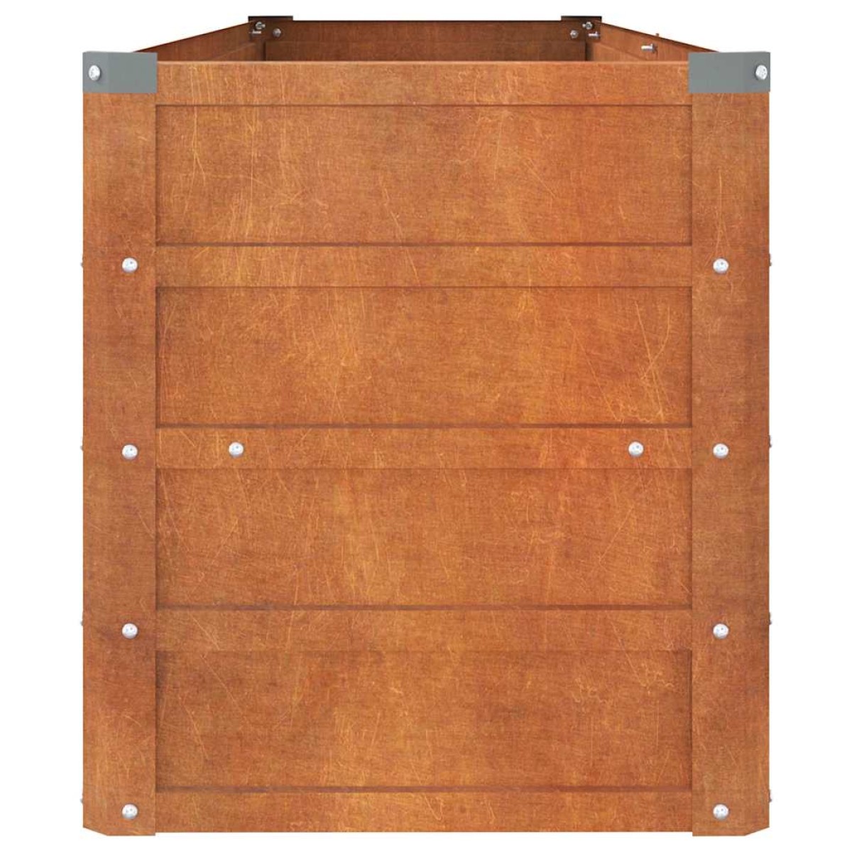 vidaXL Ζαρντινιέρα Σκουριασμένο 160x40x45 εκ. Ατσάλι Σκληρυθέν Αέρα