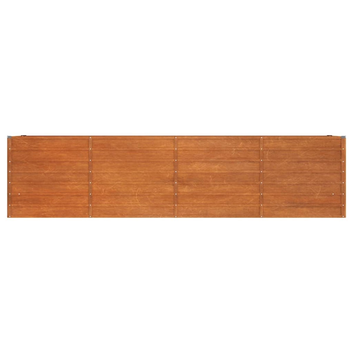 vidaXL Ζαρντινιέρα Σκουριασμένο 320x40x77 εκ. Ατσάλι Σκληρυθέν Αέρα