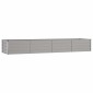 vidaXL Ζαρντινιέρα Σκουριασμένο 320x80x45 εκ. Ατσάλι Σκληρυθέν Αέρα
