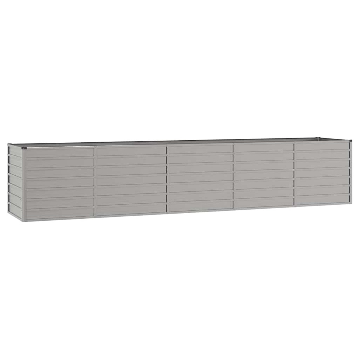 vidaXL Ζαρντινιέρα Σκουριασμένο 400x80x77 εκ. Ατσάλι Σκληρυθέν Αέρα