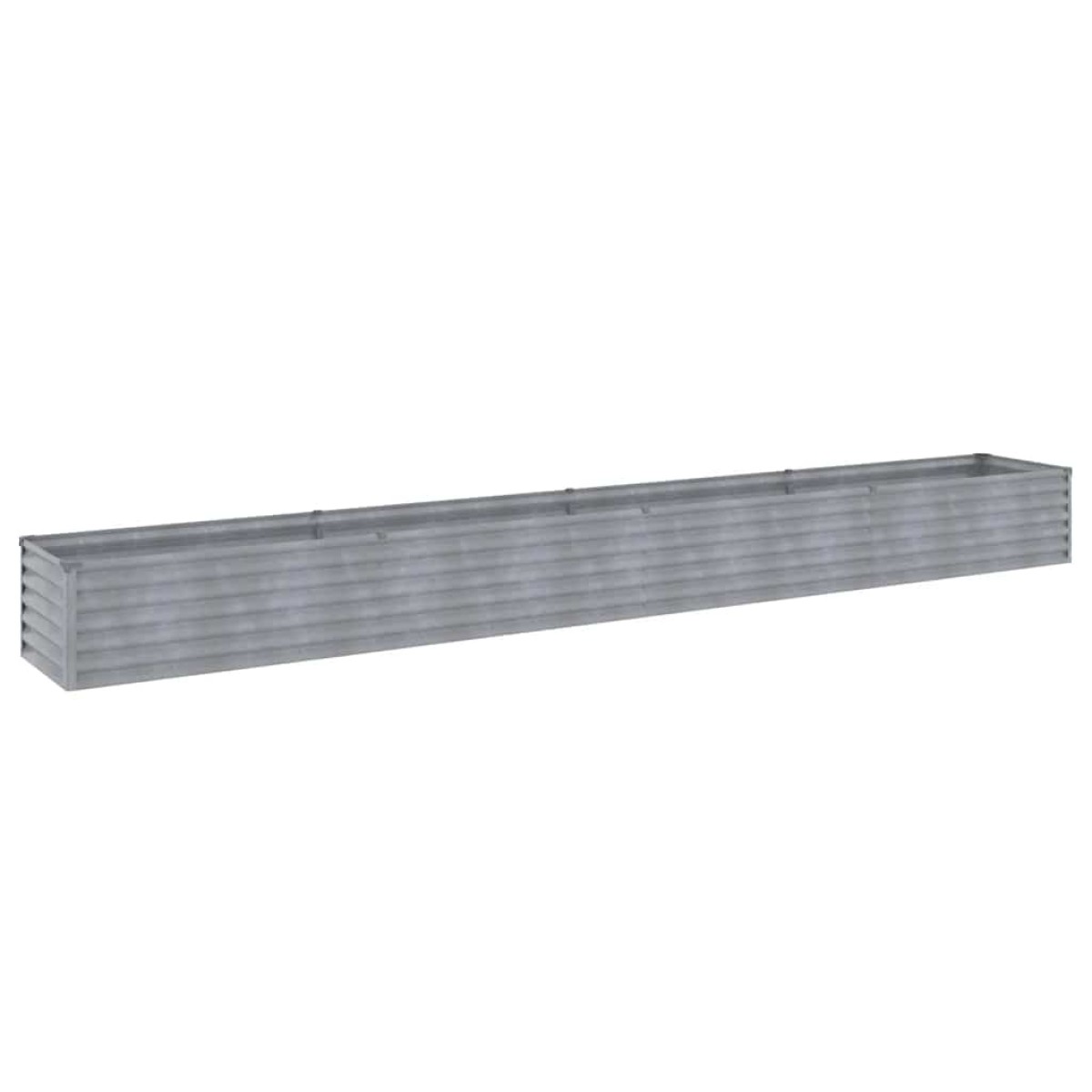 vidaXL Ζαρντινιέρα 386 x 50 x 36 εκ. από Ατσάλι Σκληρυθέν στον Αέρα