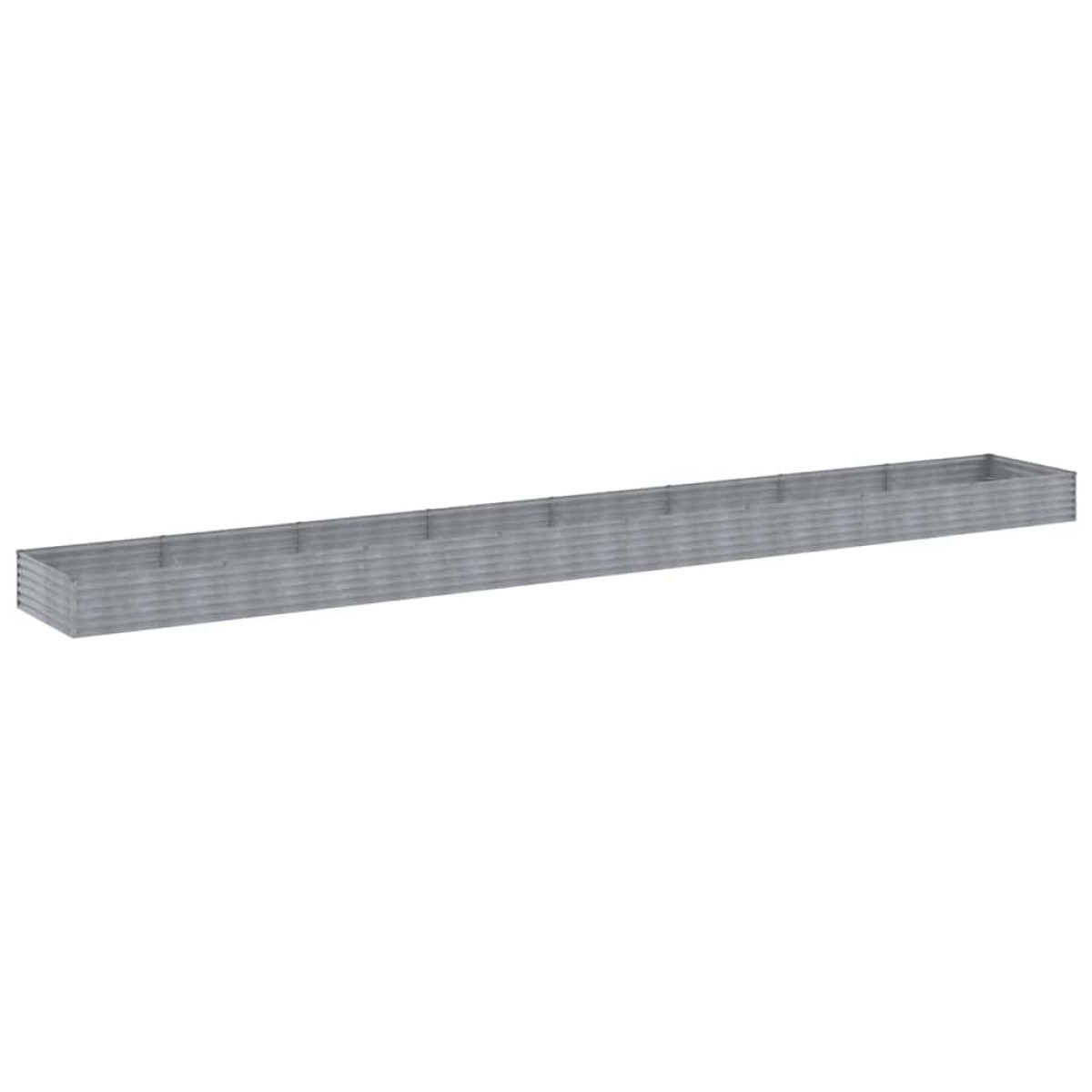 vidaXL Ζαρντινιέρα 770 x 100 x 36 εκ. από Ατσάλι Σκληρυθέν στον Αέρα
