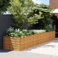 vidaXL Ζαρντινιέρα 479 x 100 x 69 εκ. από Ατσάλι Σκληρυθέν στον Αέρα