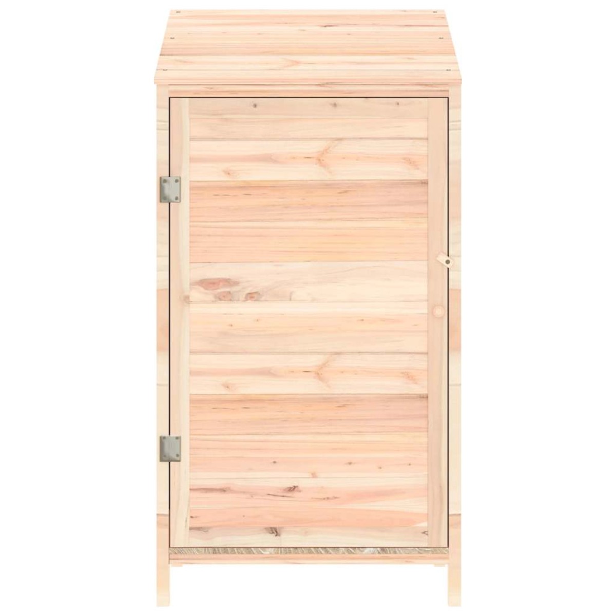 vidaXL Αποθήκη Κήπου 55 x 52 x 112 εκ. από Μασίφ Ξύλο Ελάτης
