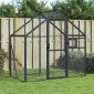 vidaXL Κλουβί Ανθρακί 179 x 100 x 185 εκ. από Αλουμίνιο