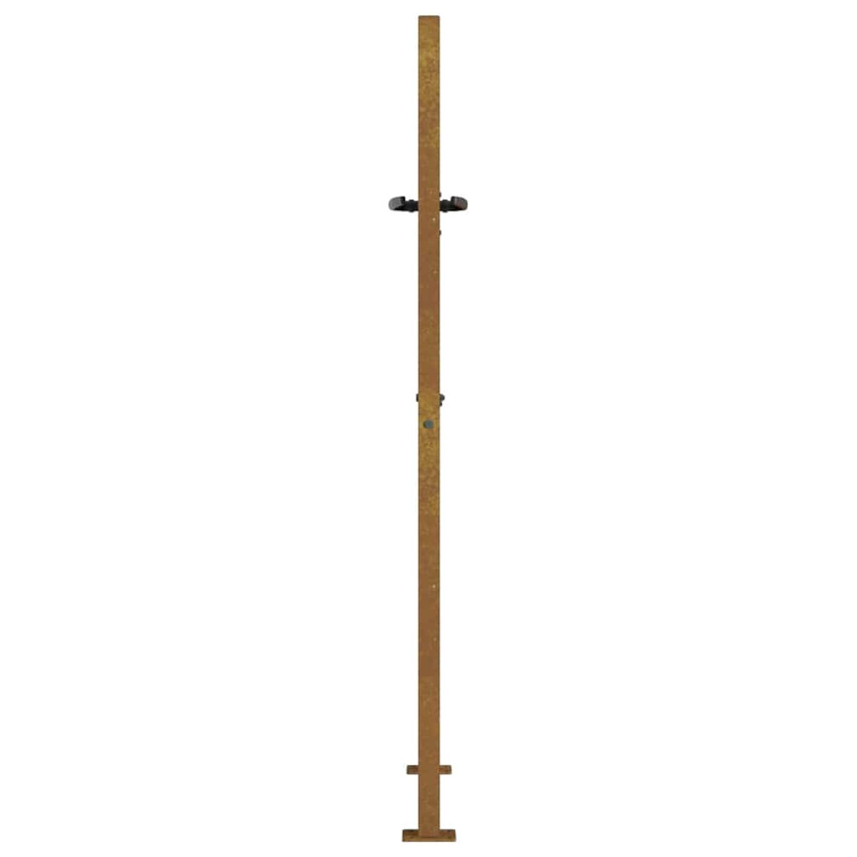 vidaXL Πύλη Κήπου με Σχέδιο Δέντρου 105 x 130 εκ. από Ατσάλι Corten