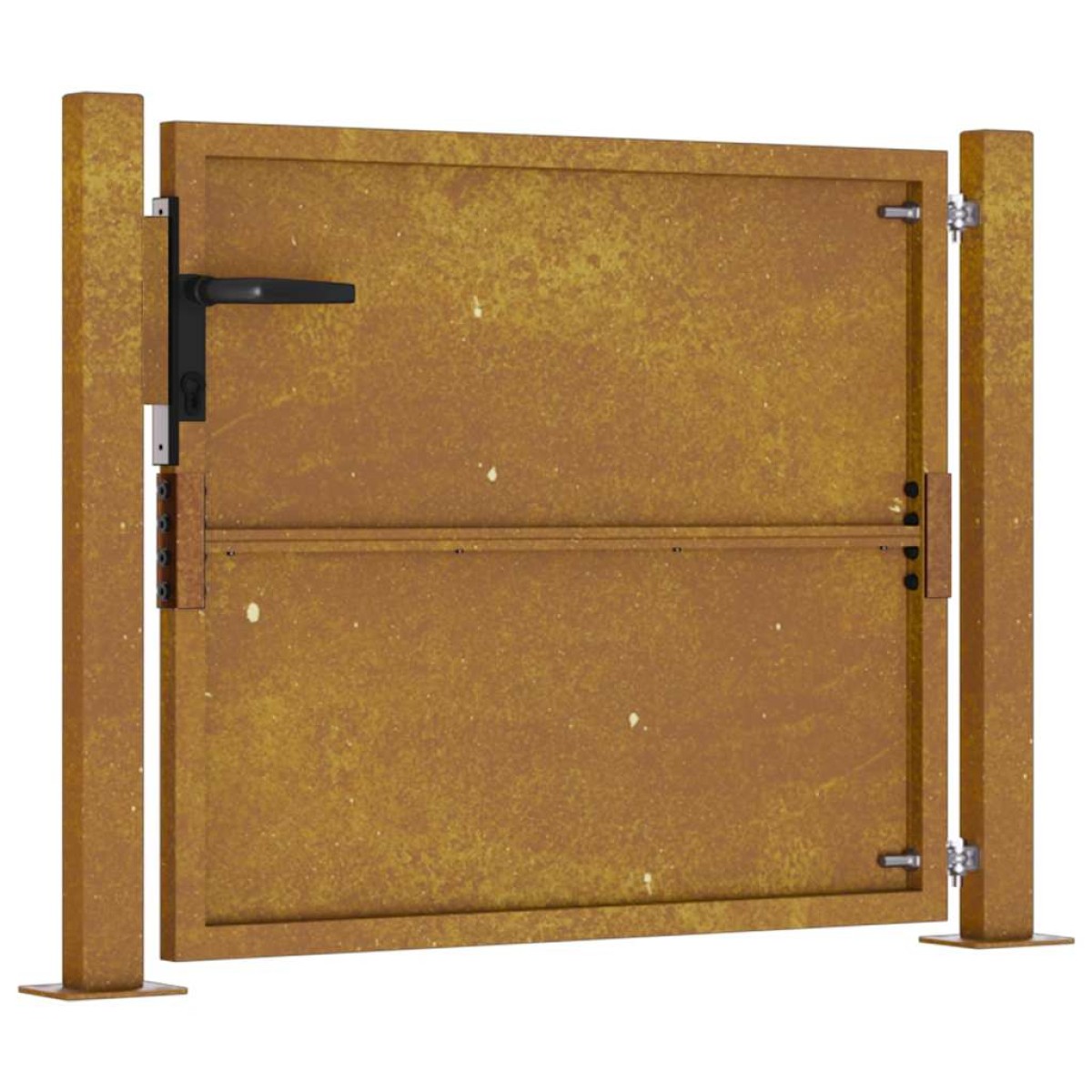 vidaXL Πύλη Κήπου 105x80 εκ. από Ατσάλι Corten