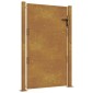 vidaXL Πύλη Κήπου 105 x 130 εκ. από Ατσάλι Corten