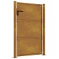 vidaXL Πύλη Κήπου 105 x 130 εκ. από Ατσάλι Corten